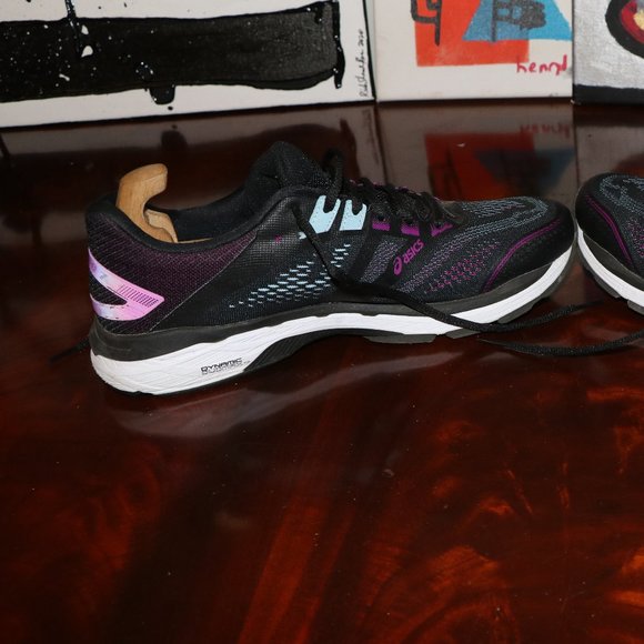 Asics Gt 2000 7 Gel Runners Sz 11 Black/Skylight Like new - Picture 4 of 8